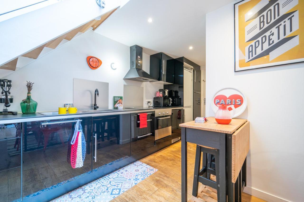 Loft Familial Au Coeur De Paris Avec Clim, Arcade Et Baby-Foot Proche Republique Et Canal St Martin Kültér fotó