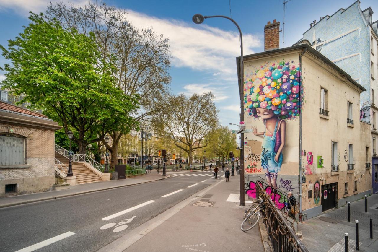 Loft Familial Au Coeur De Paris Avec Clim, Arcade Et Baby-Foot Proche Republique Et Canal St Martin Kültér fotó